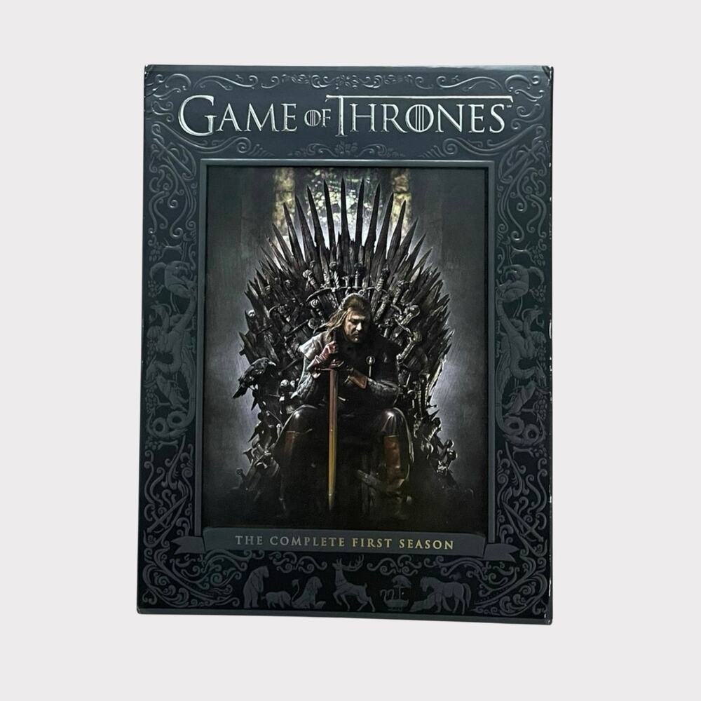 💙3 for $15 Game of Thrones The Complete First Season 5 Disc DVD Box Set